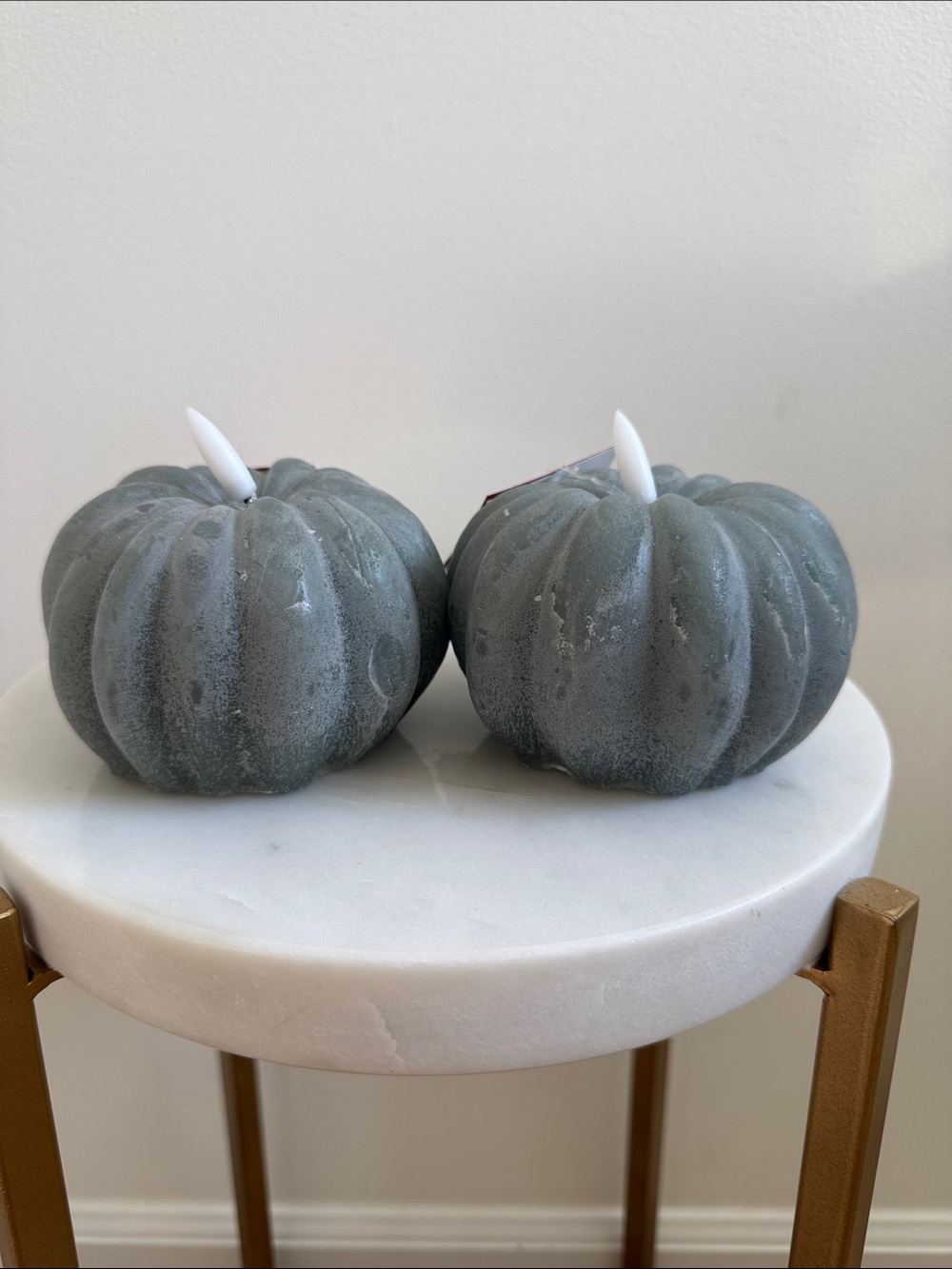 Hobby Lobby Viral Pumpkin LED Candle, Set Of 2
